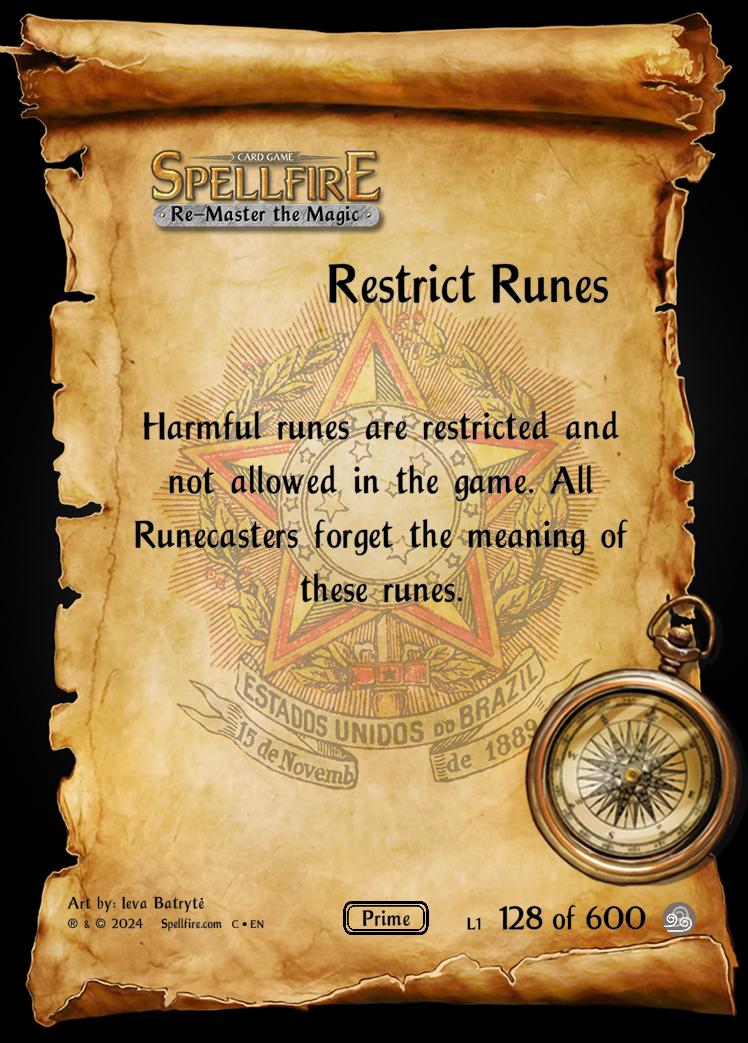 Level 1 Restrict Runes