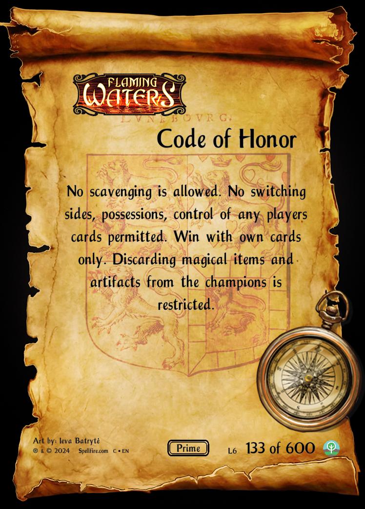 Level 6 Code of Honor