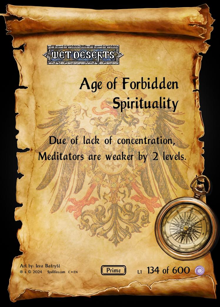 Level 1 Age of Forbidden Spirituality
