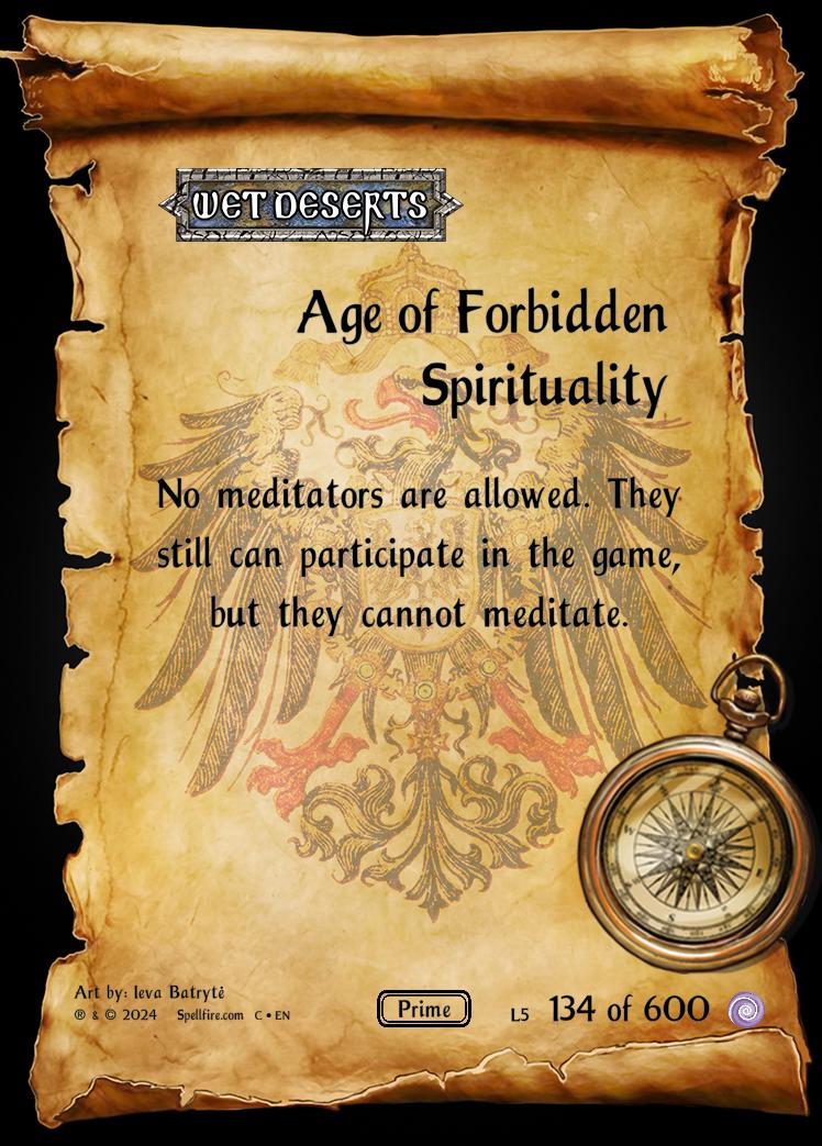 Level 5 Age of Forbidden Spirituality