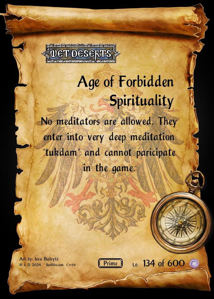 Level 6 Age of Forbidden Spirituality