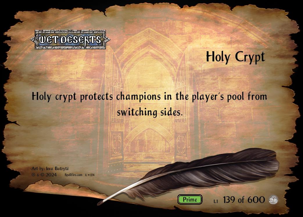 Level 1 Holy Crypt
