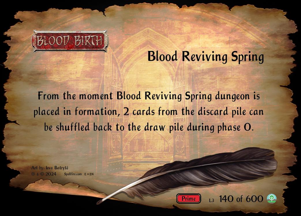 Level 3 Blood Reviving Spring