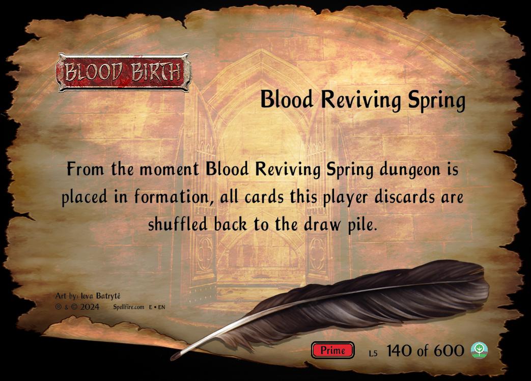 Level 5 Blood Reviving Spring