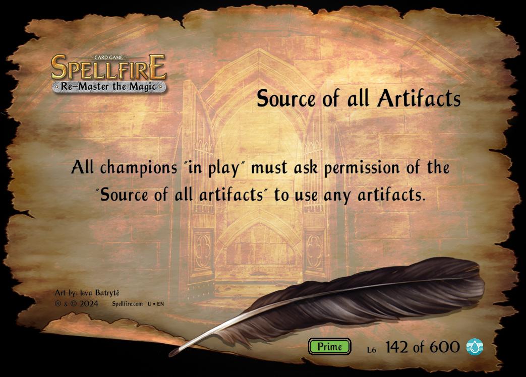 Level 6 Source of all Artifacts