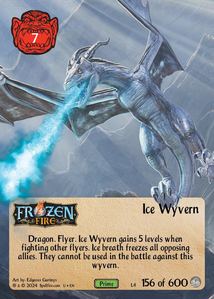Level 4 Ice Wyvern