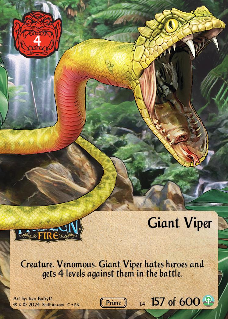 Level 4 Giant Viper