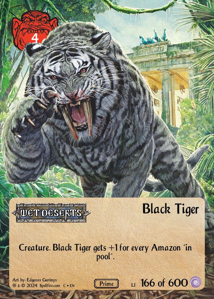 Level 1 Black Tiger