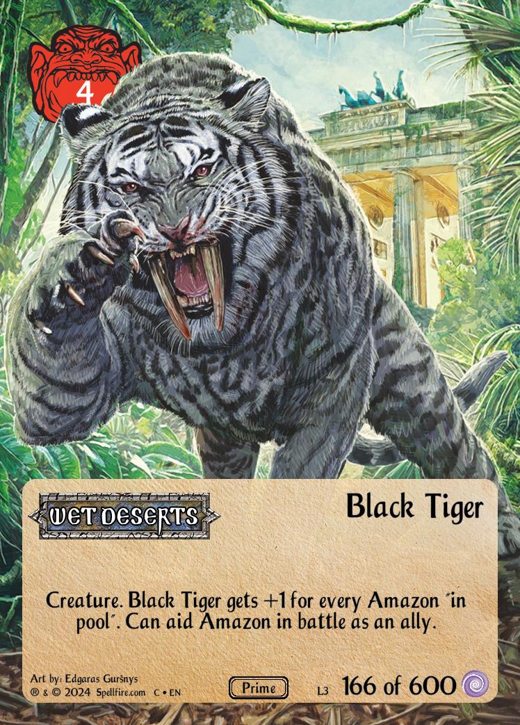 Level 3 Black Tiger