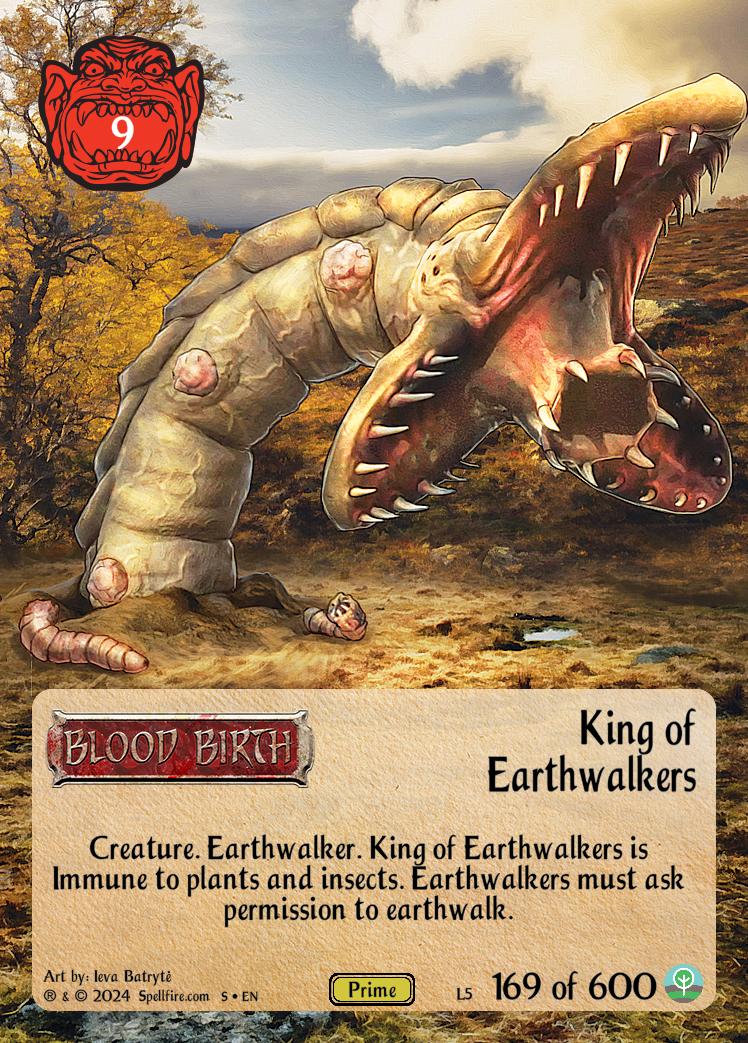 Level 5 King of Earthwalkers