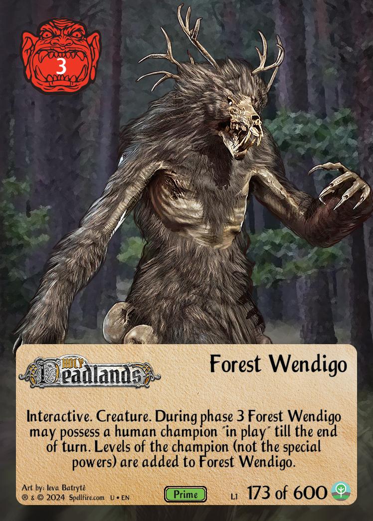 Level 1 Forest Wendigo