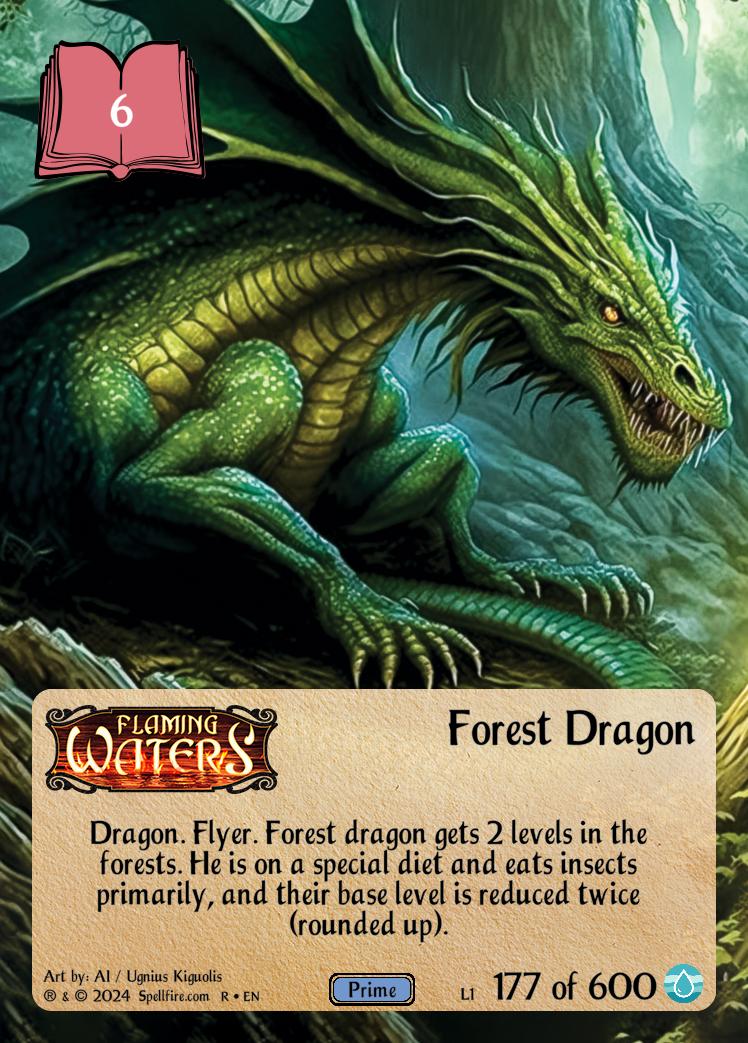 Level 1 Forest Dragon