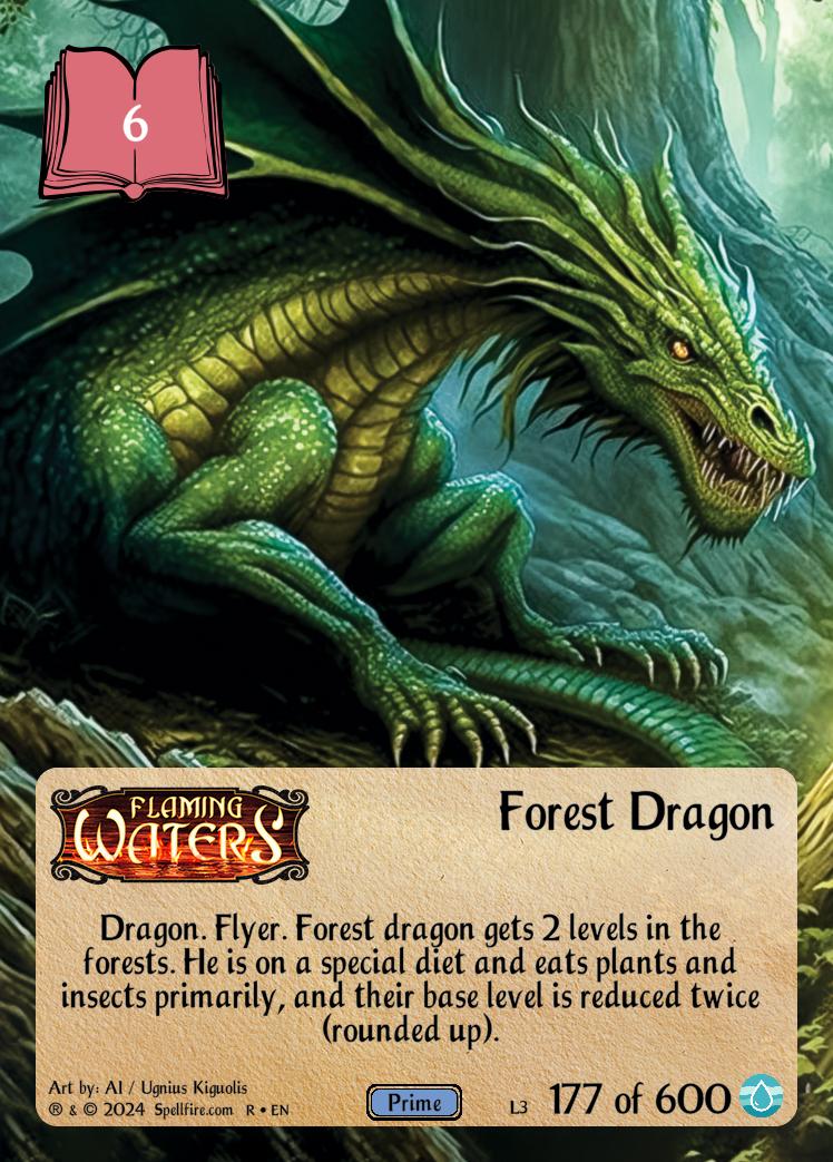 Level 3 Forest Dragon