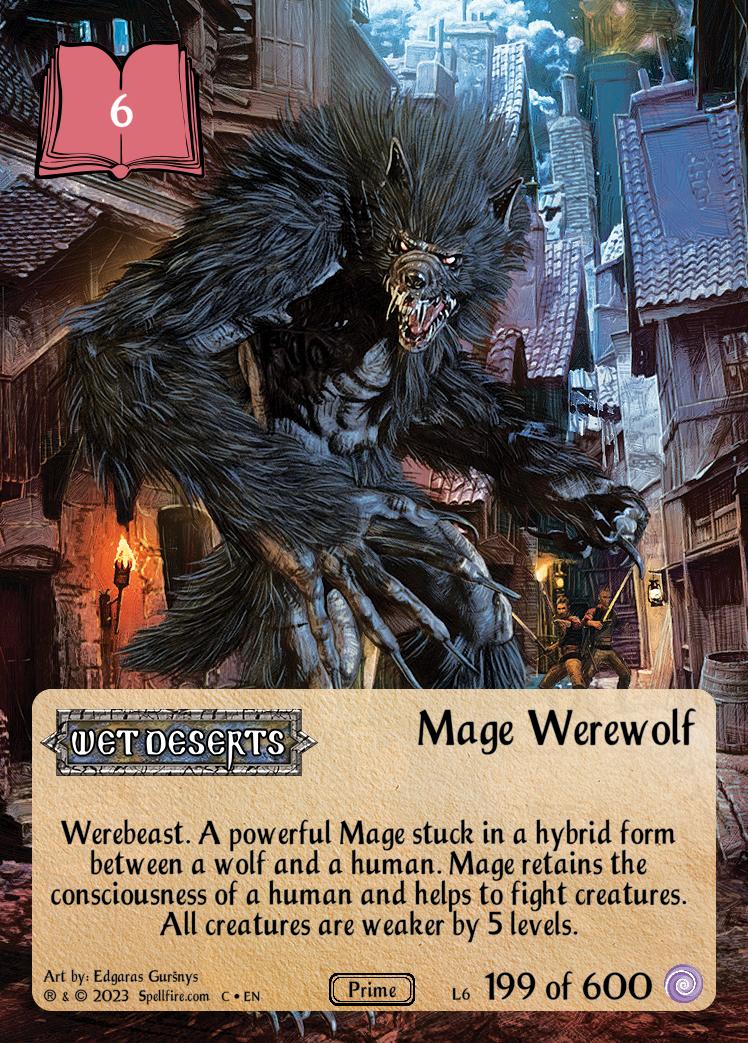 Level 6 Mage Werewolf