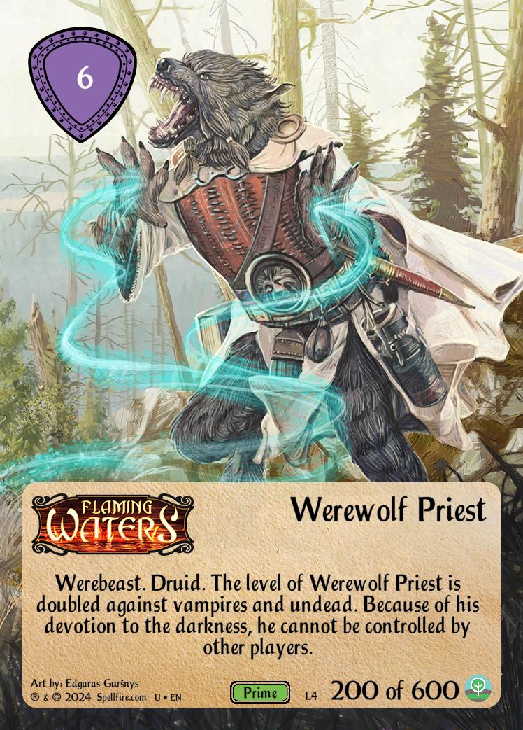 Level 4 Werewolf Priest