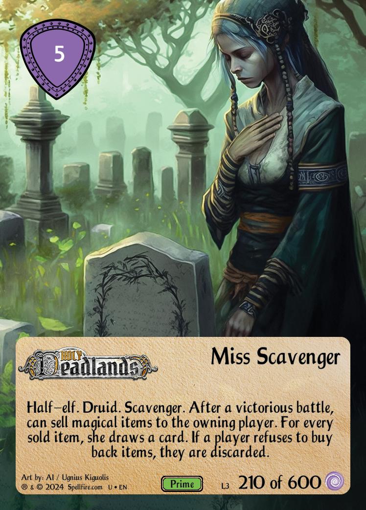 Level 3 Miss Scavenger