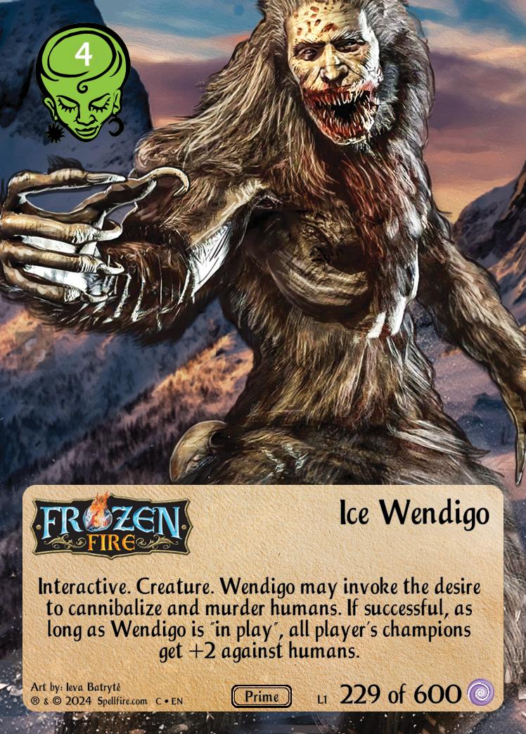 Level 1 Ice Wendigo