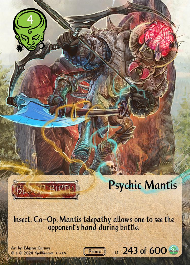 Level 1 Psychic Mantis