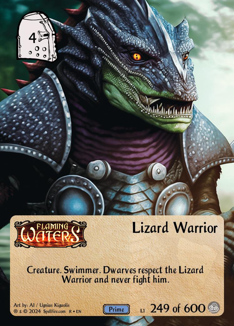 Level 1 Lizard Warrior