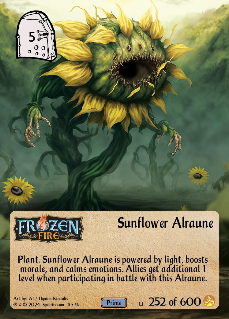 Level 1 Sunflower Alraune