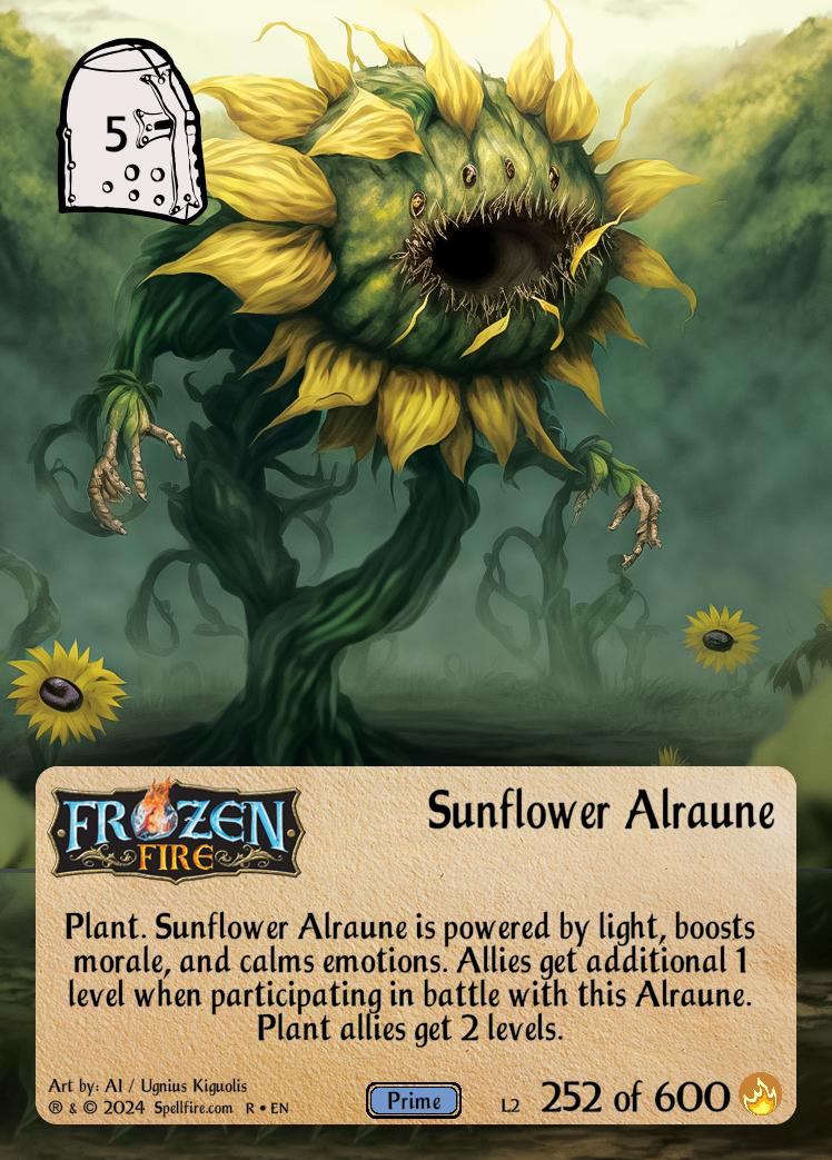 Level 2 Sunflower Alraune