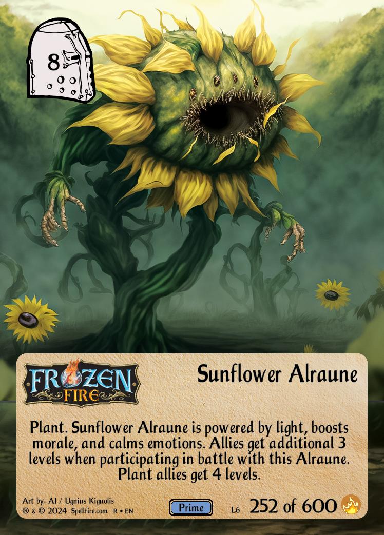 Level 6 Sunflower Alraune