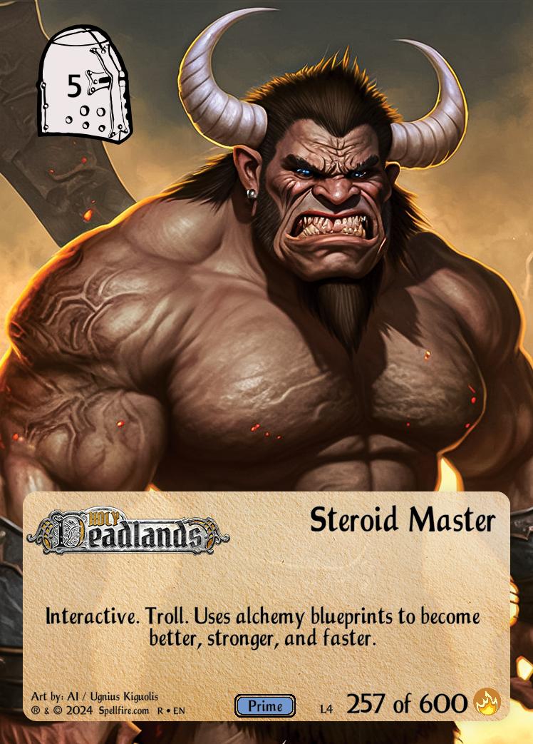 Level 4 Steroid Master