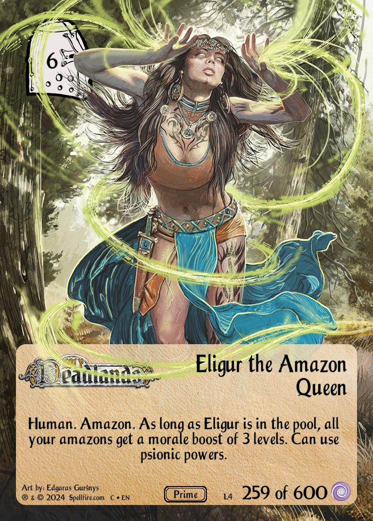 Level 4 Eligur the Amazon Queen