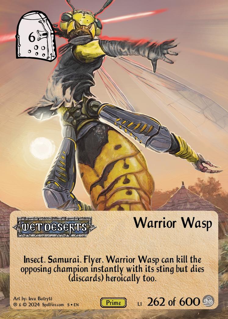 Level 1 Warrior Wasp