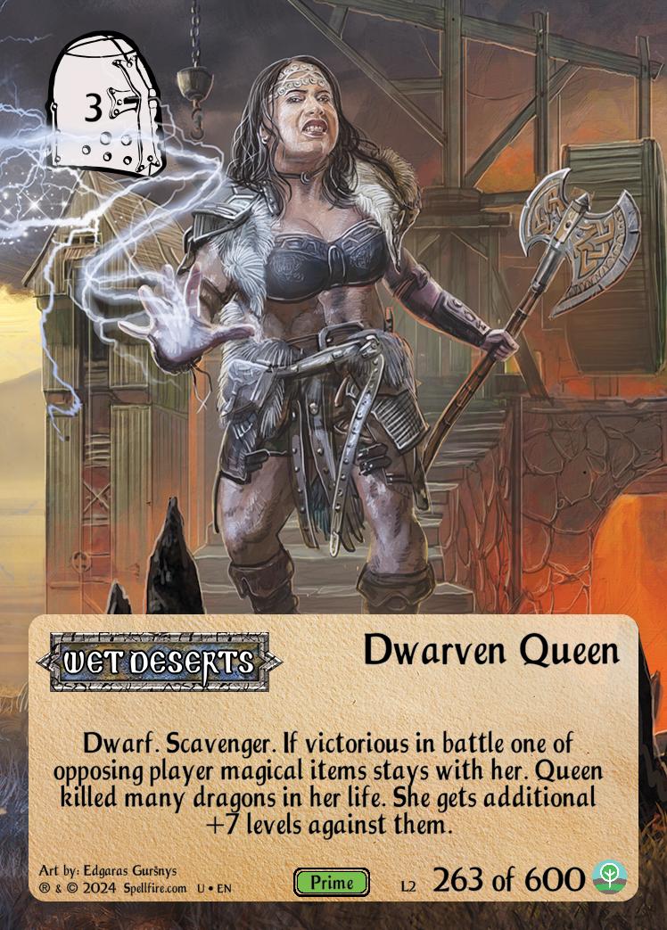 Level 2 Dwarven Queen
