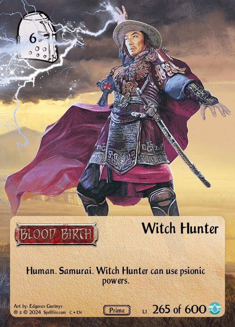 Level 1 Witch Hunter