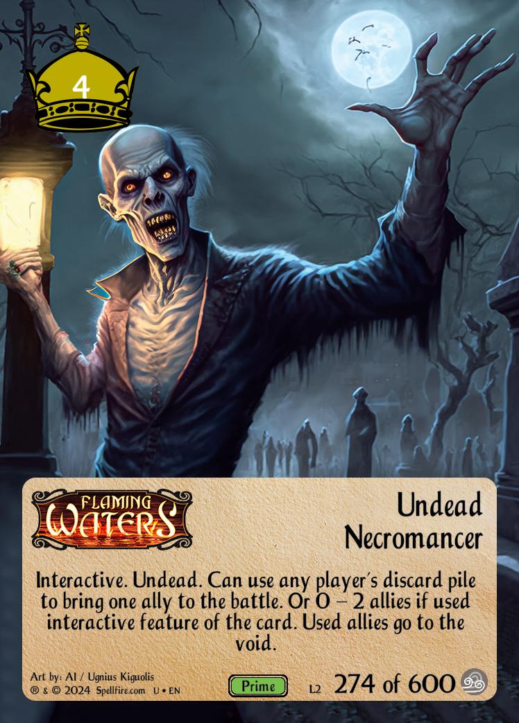 Level 2 Undead Necromancer