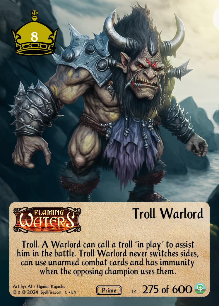 Level 4 Troll Warlord