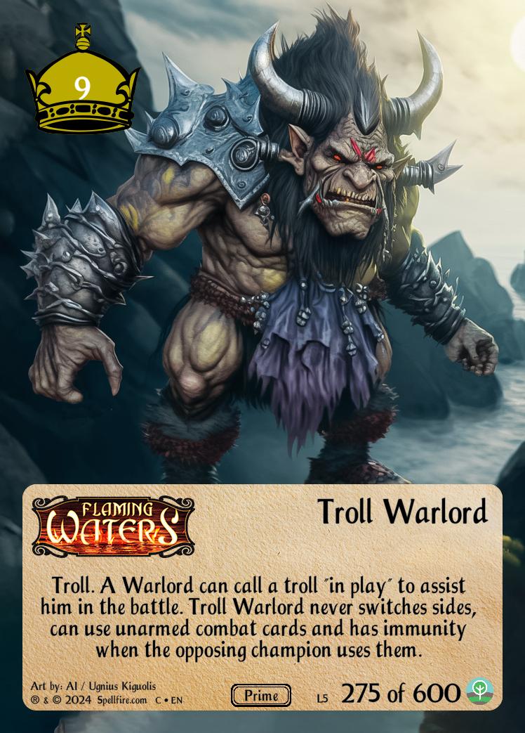 Level 5 Troll Warlord