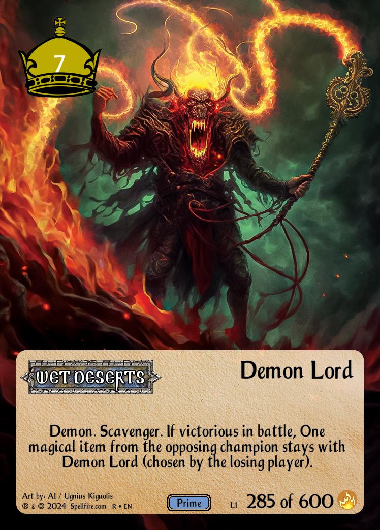 Level 1 Demon Lord