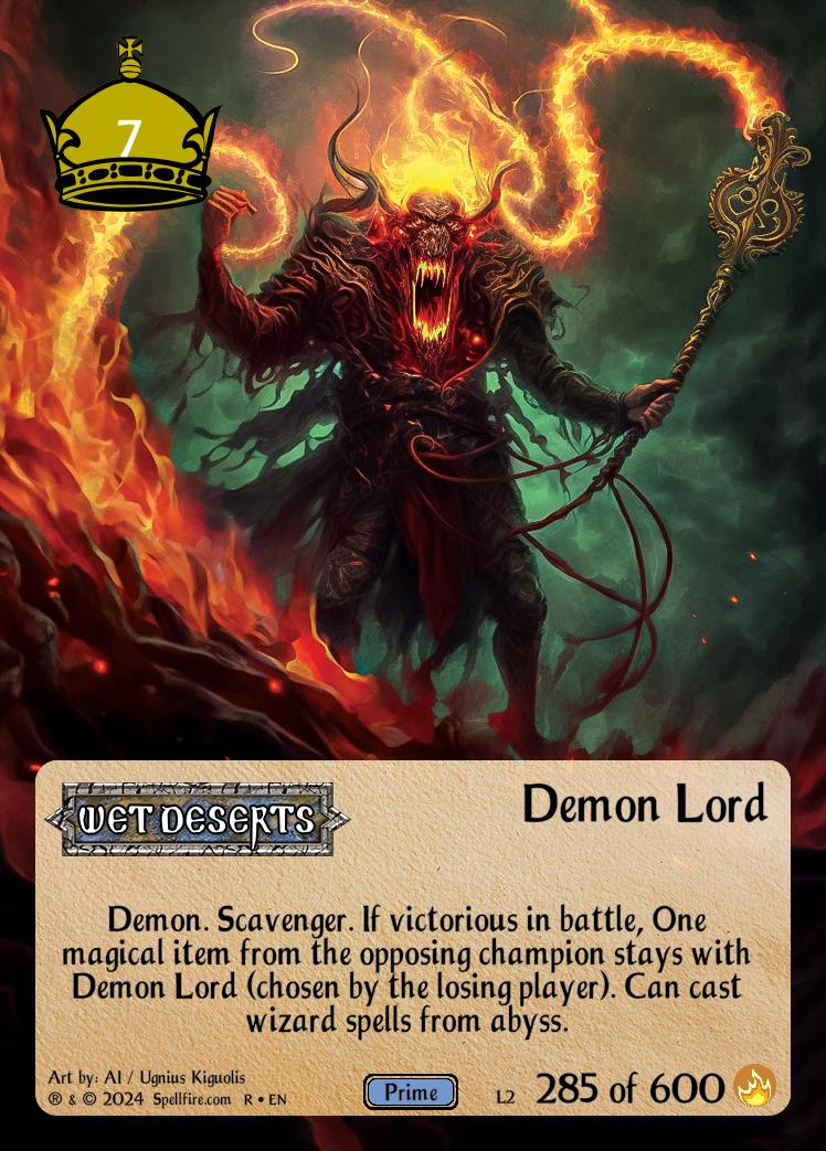 Level 2 Demon Lord