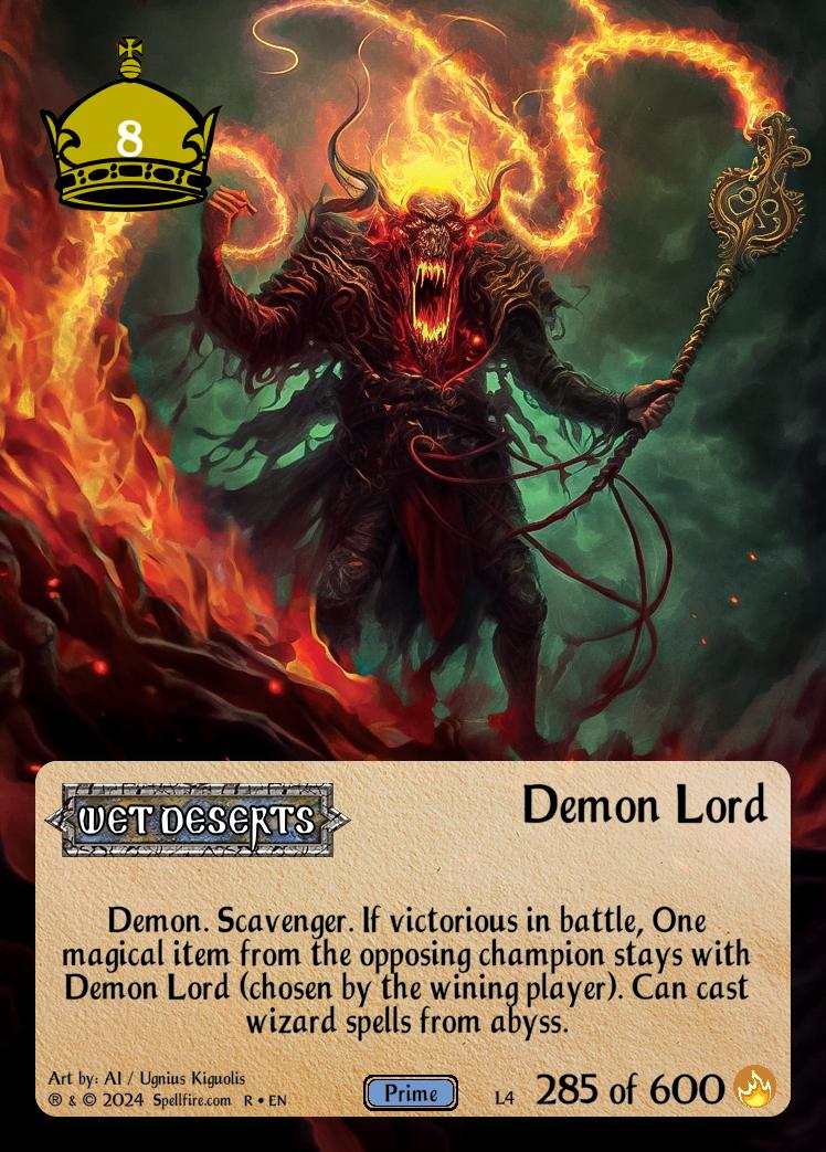 Level 4 Demon Lord