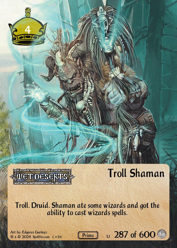 Level 1 Troll Shaman