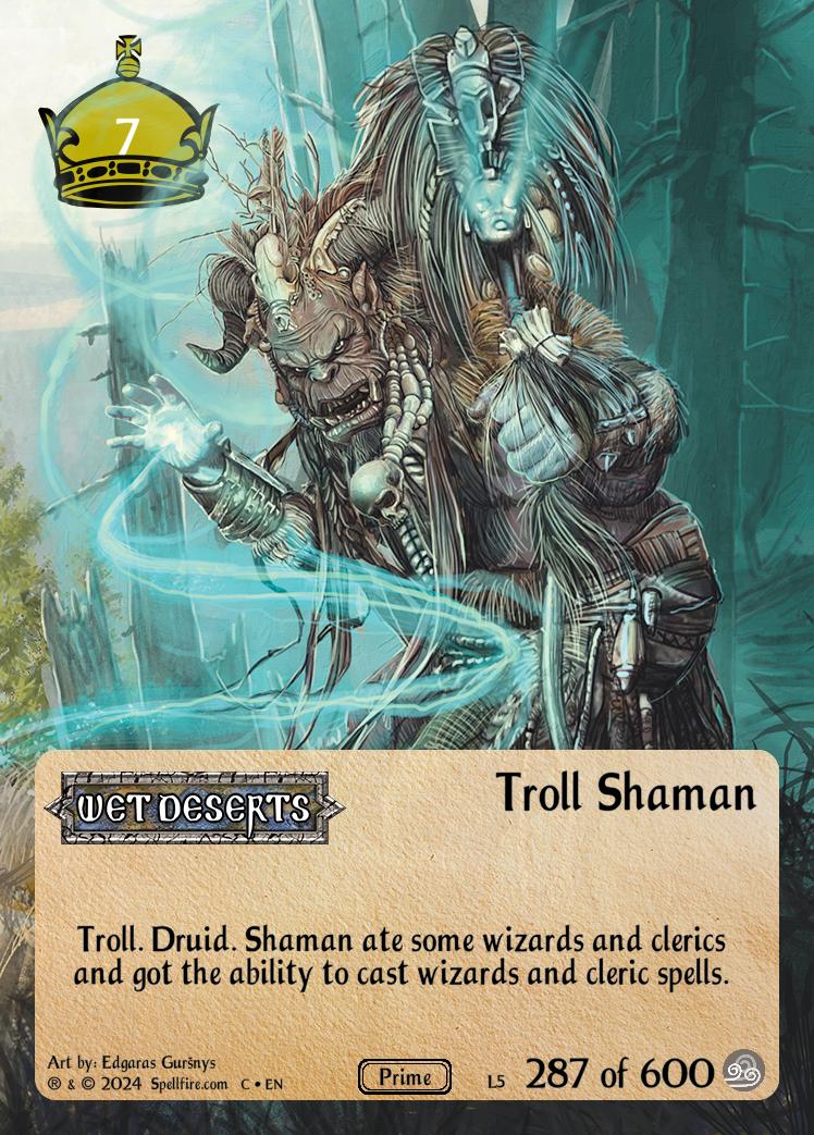 Level 5 Troll Shaman