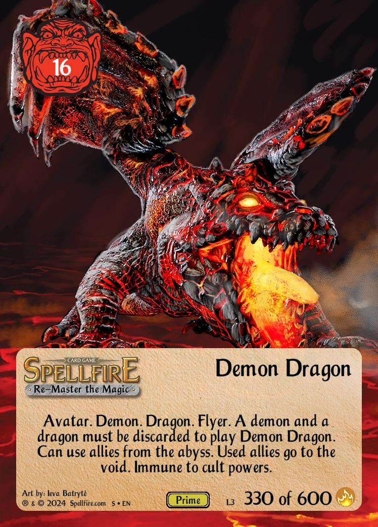 Level 3 Demon Dragon