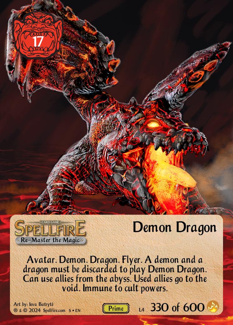 Level 4 Demon Dragon