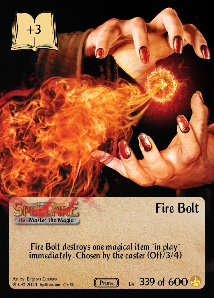 Level 4 Fire Bolt