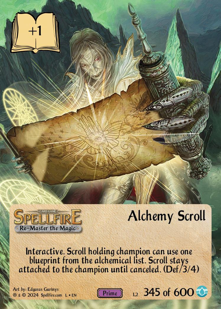 Alchemy Scroll