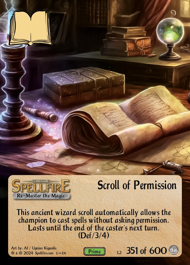 Scroll of Permission