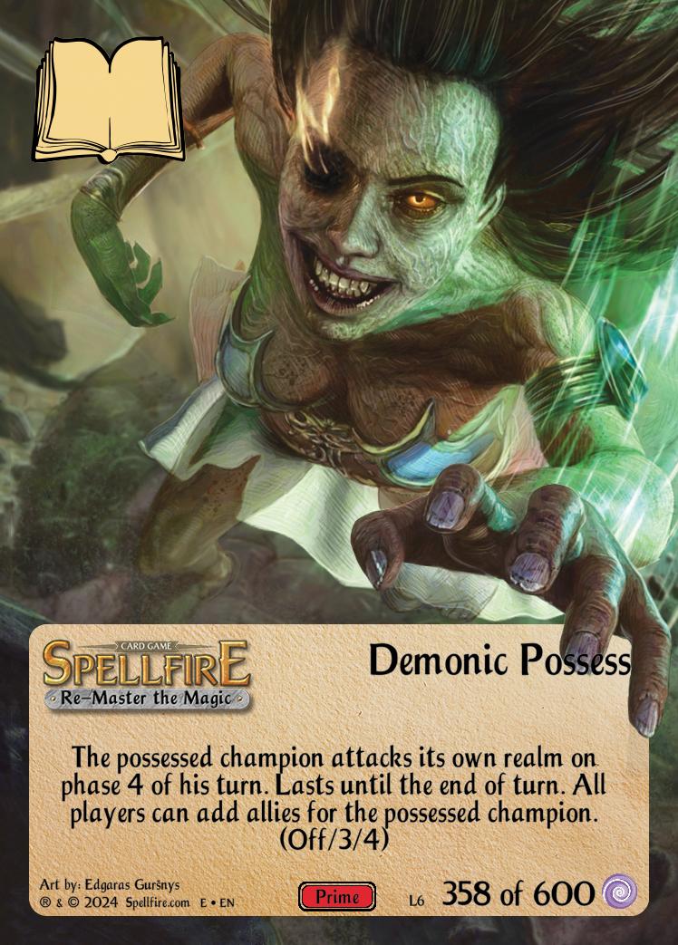 Level 6 Demonic Possess