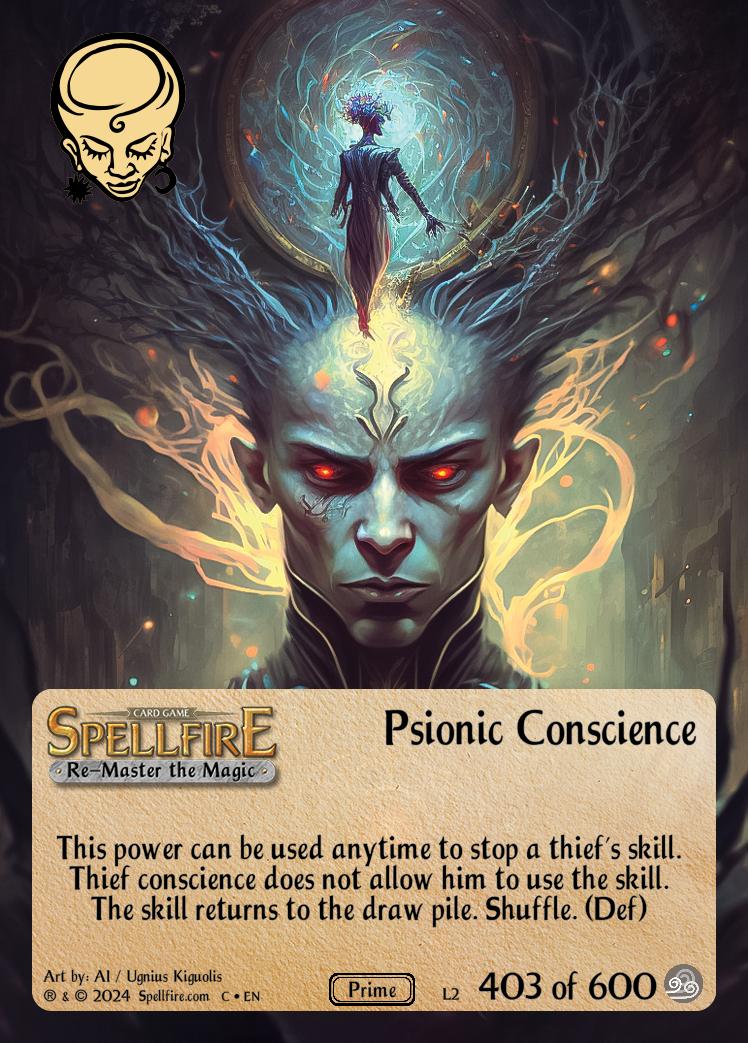 Level 2 Psionic Conscience