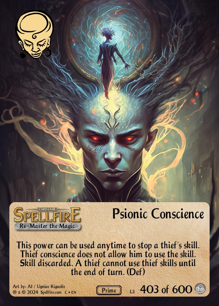 Level 3 Psionic Conscience