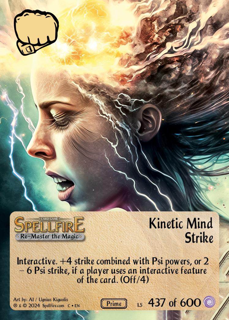 Level 5 Kinetic Mind Strike