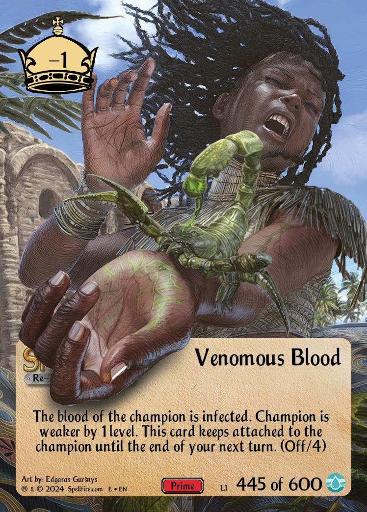 Level 1 Venomous Blood