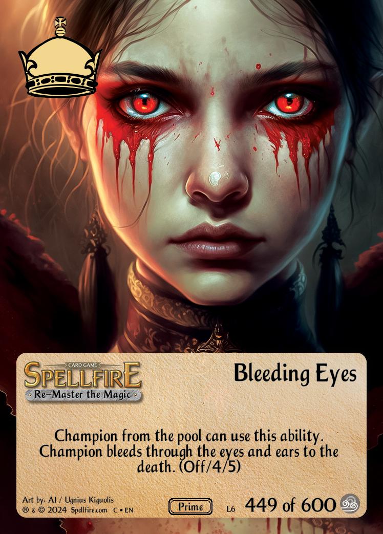 Level 6 Bleeding Eyes